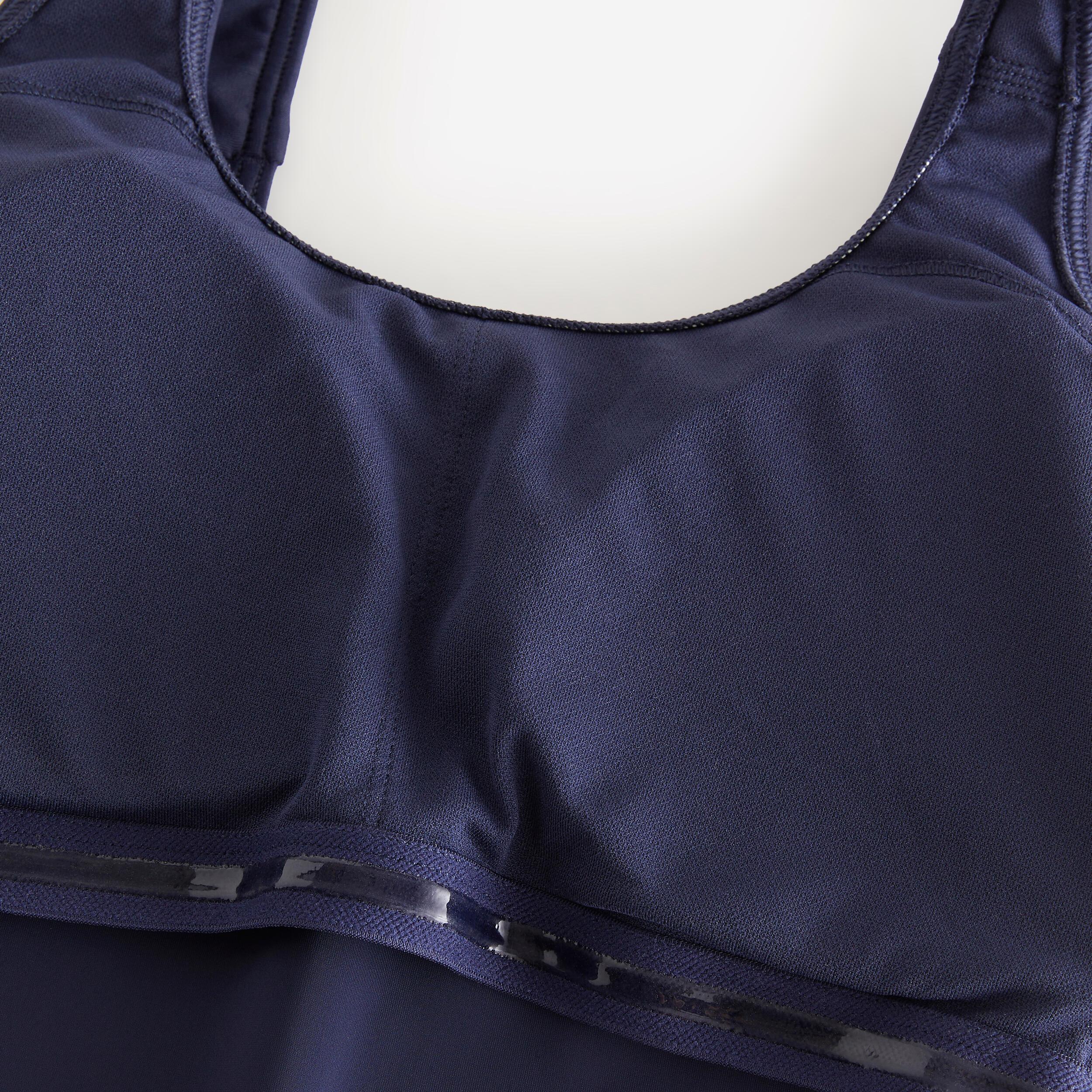 DECATHLON Costume da bagno shorty a righe  