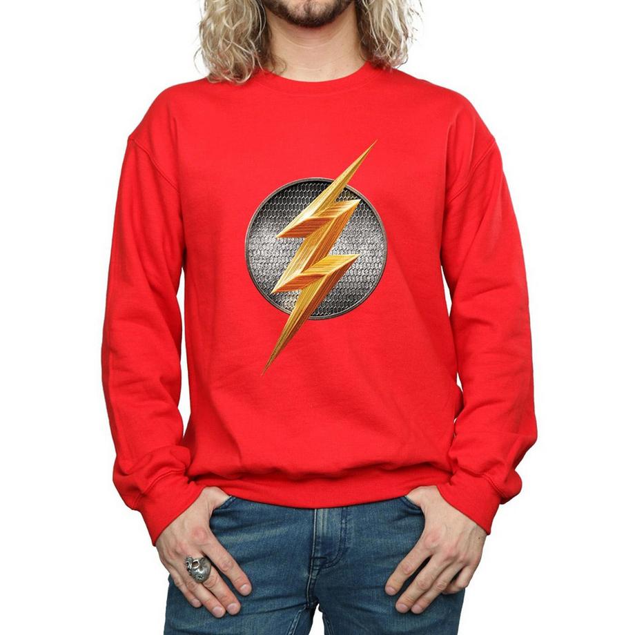 DC COMICS Justice League Flash Logo Sweatshirt  