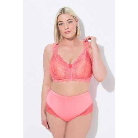Ulla Popken Bralette Pizzo Cerniera senza Ferretto  