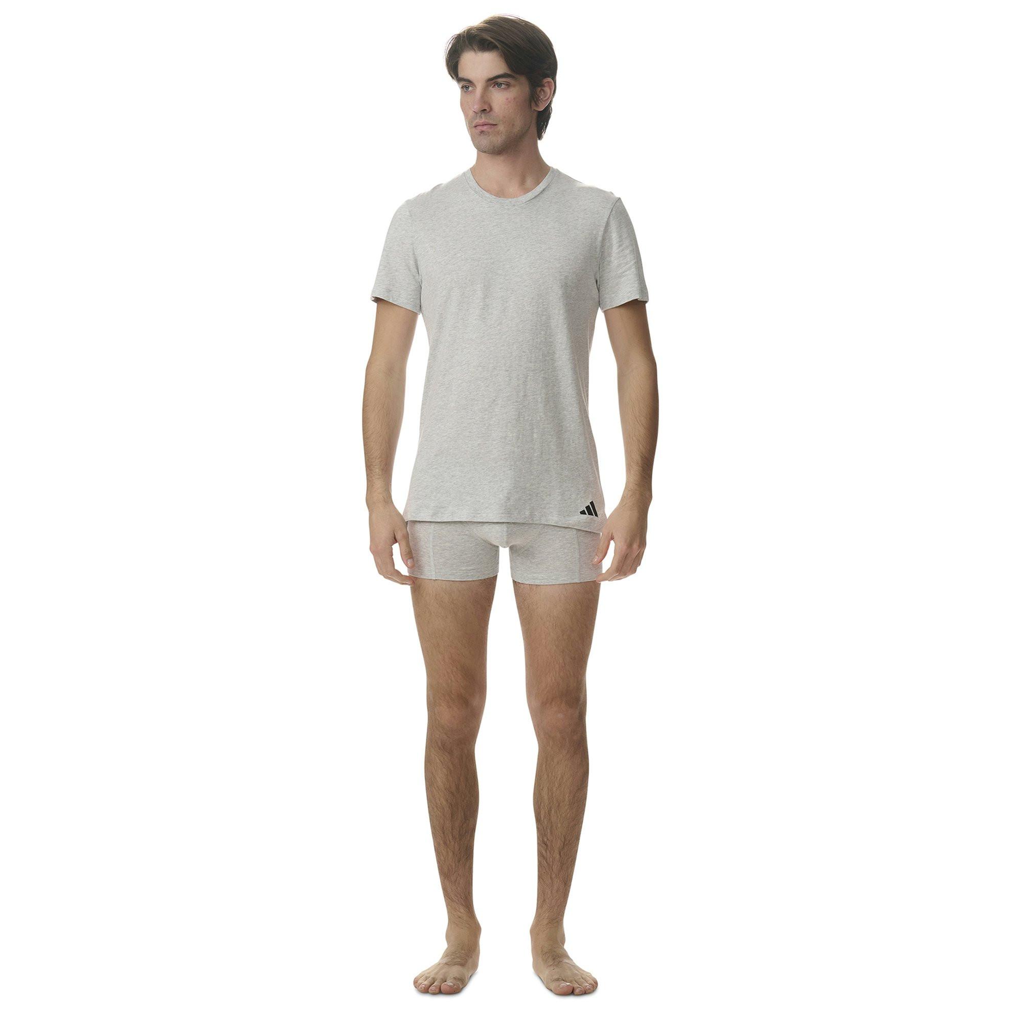 adidas Active Core Cotton 6PK T-Shirt Girocollo Confezione da 6  