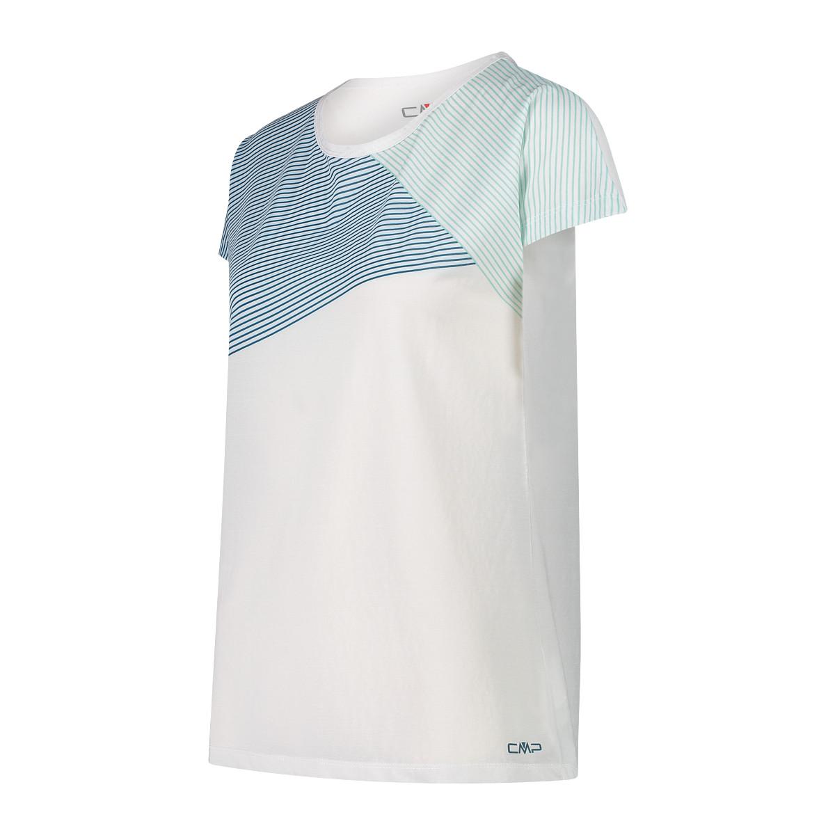 CMP Gestreiftes Kurzarm T-Shirt  