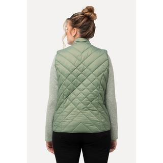 Ulla Popken  Gilet HYPRAR trapuntato e idrorepellente con colletto alto e materiale riciclato 