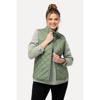 Ulla Popken HYPRAR Steppweste Wasserabweisend Stehkragen  