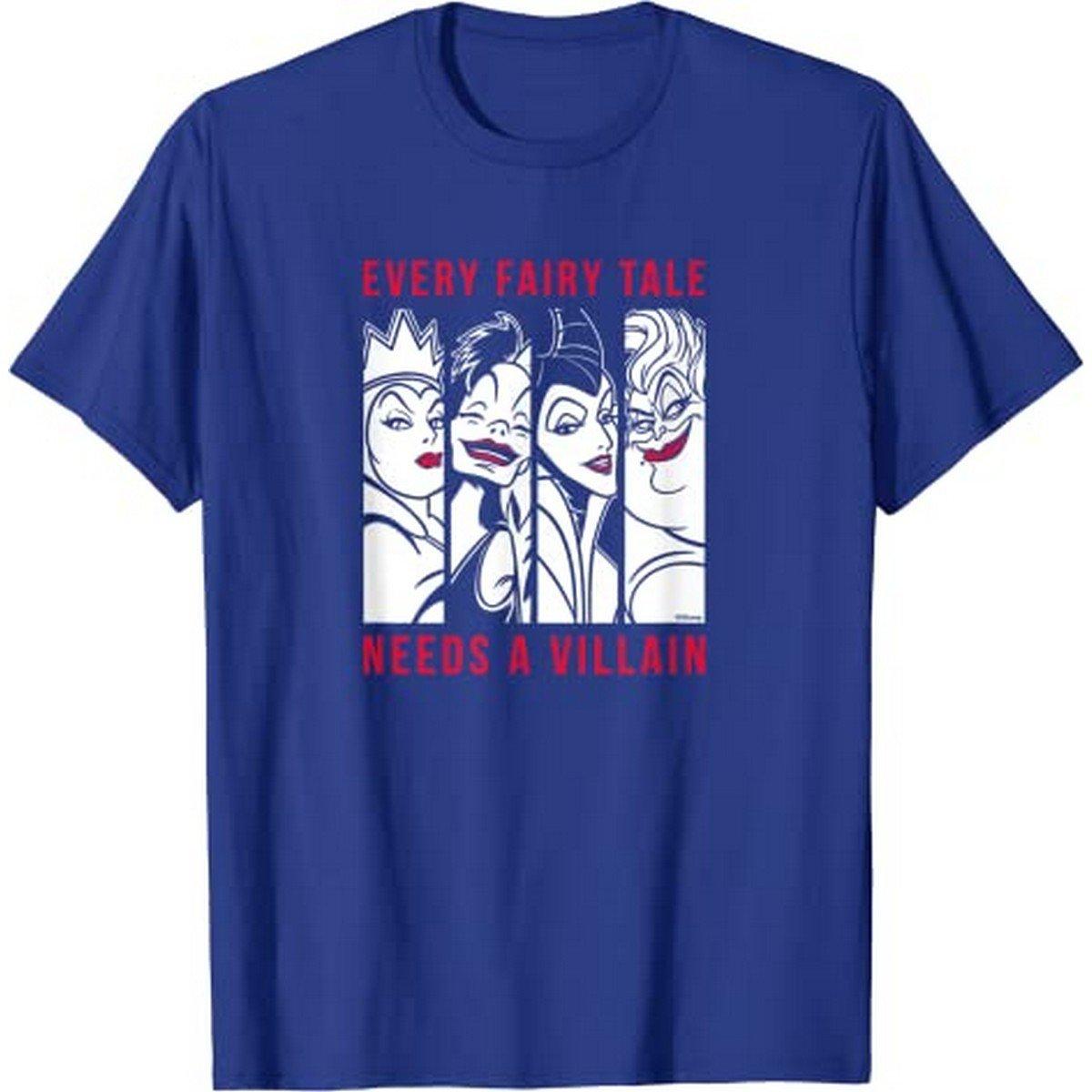 Disney  Every Fairy Tale Needs A Villain TShirt 