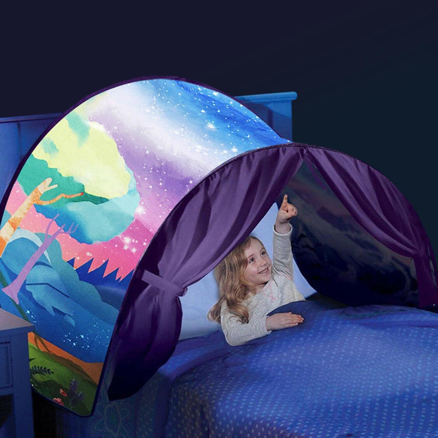 eStore  Tenda per Letto - Foresta Magica 