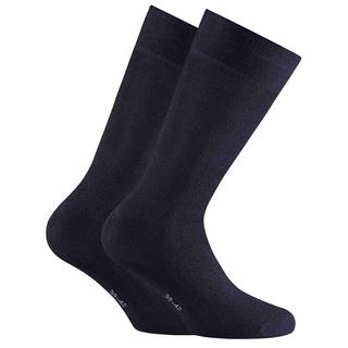 Rohner Bequem sitzende Bambus Socken 2er Pack  