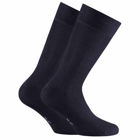 Rohner Bequem sitzende Bambus Socken 2er Pack  