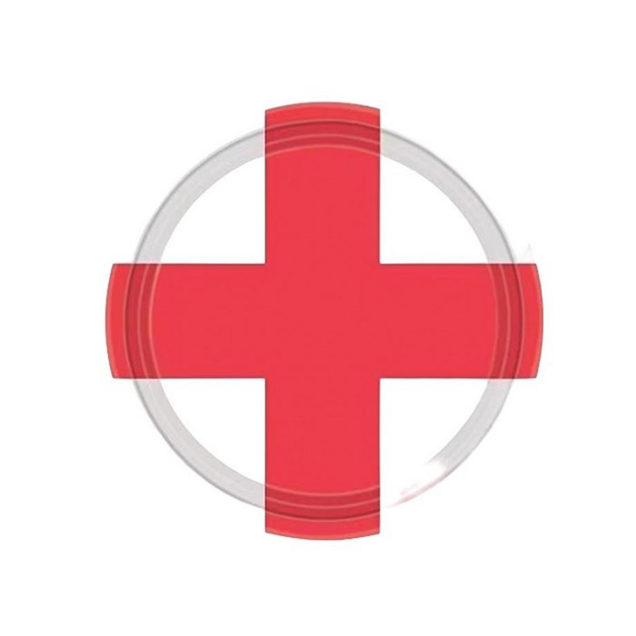 Englische Flagge PartyTeller, Papier 8erPack