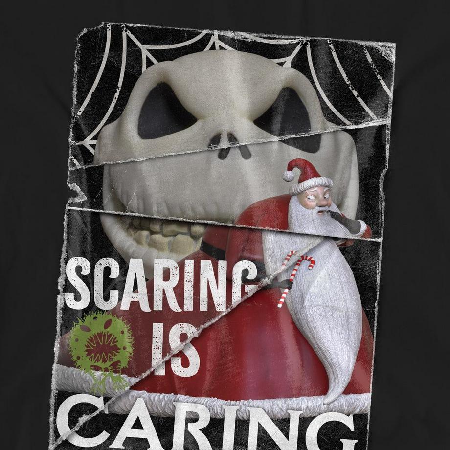The Nightmare Before Christmas Scaring Is Caring T-Shirt  