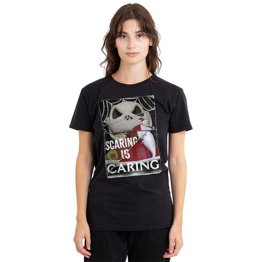 The Nightmare Before Christmas Scaring Is Caring T-Shirt  