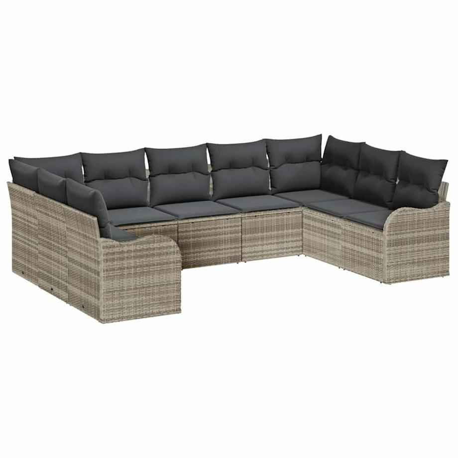 Mobilier de jardin poly rattan