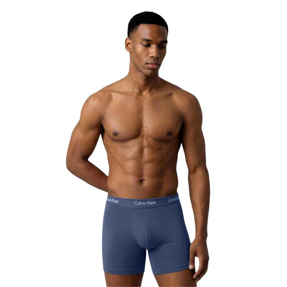 Calvin Klein Boxers Mélange Coton Pack de trois  