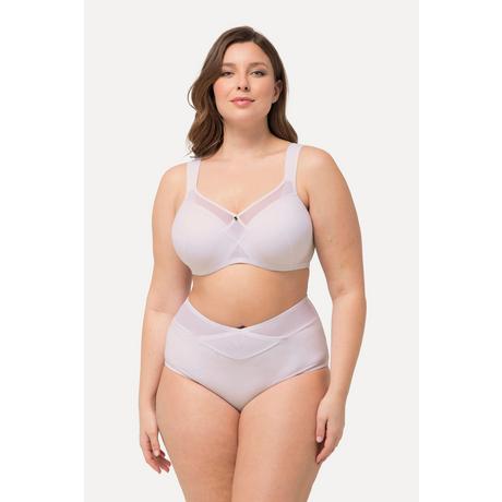 Ulla Popken Soutien-gorge à armatures bonnets souples empiècement en mesh  