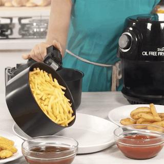 STARLYF Friteuse à air chaud, Oil Free Fryer, 1400 W, capacité de 3,8 litres, minuterie 30 minutes, arrêt automatique  