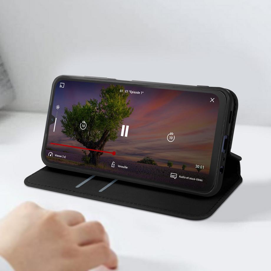 Avizar  Classic Cover Samsung Galaxy A15 Schwarz 