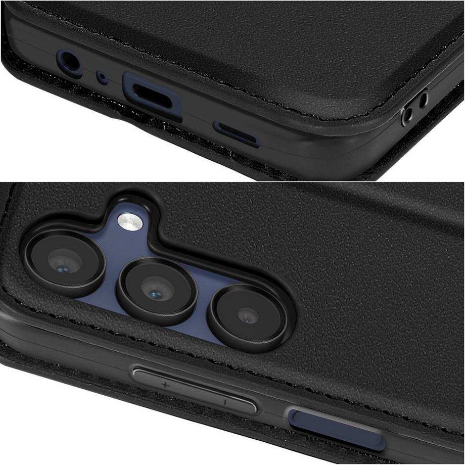 Avizar  Classic Cover Samsung Galaxy A15 Schwarz 