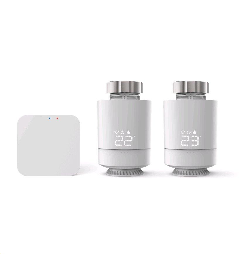 hama Heizungssteuerung WLAN, 2x smartes Heizkörperthermostat + Zentrale  