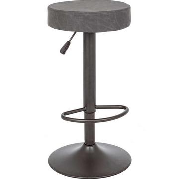 Tabouret de bar Piper gris foncé vintage
