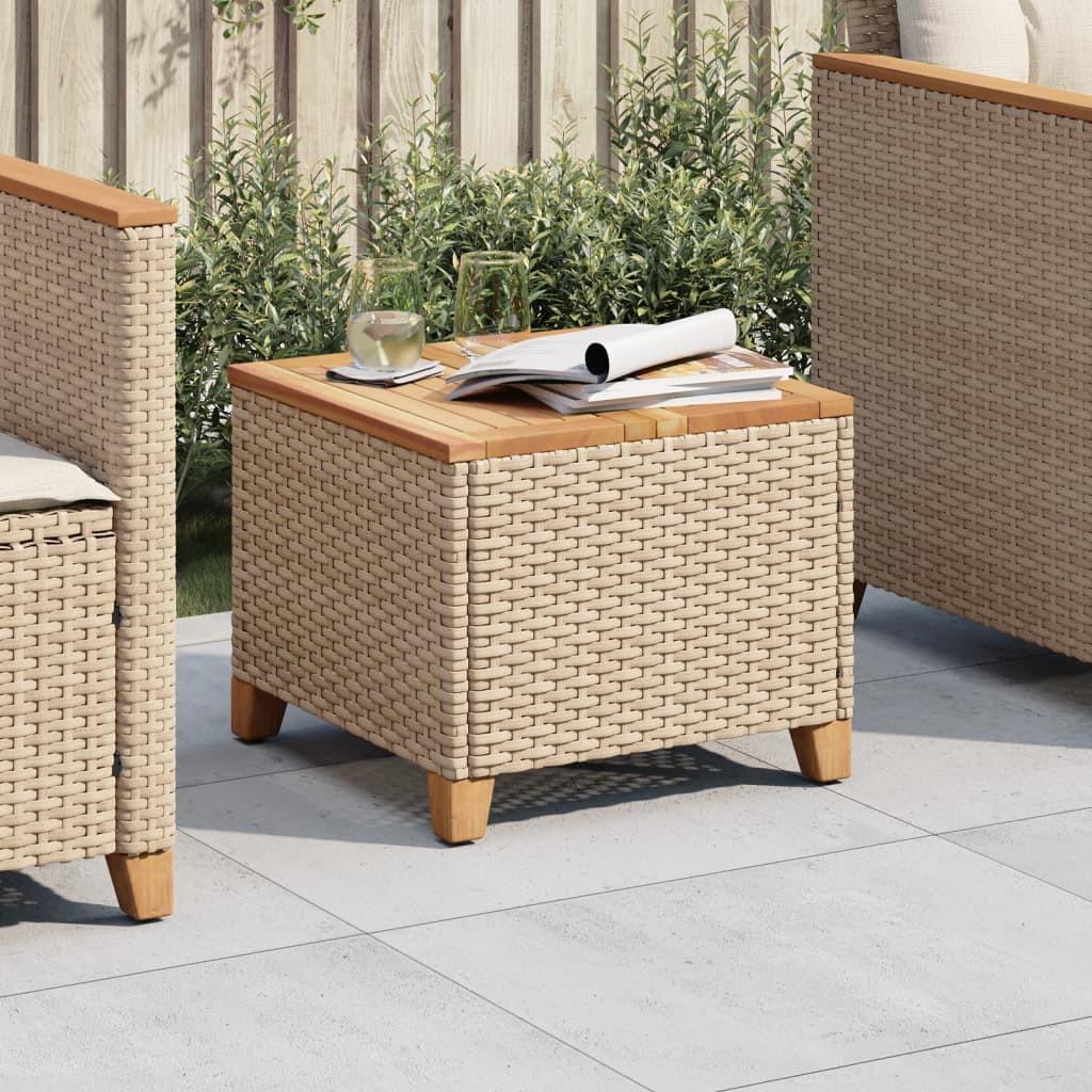 VidaXL Gartentisch poly-rattan  