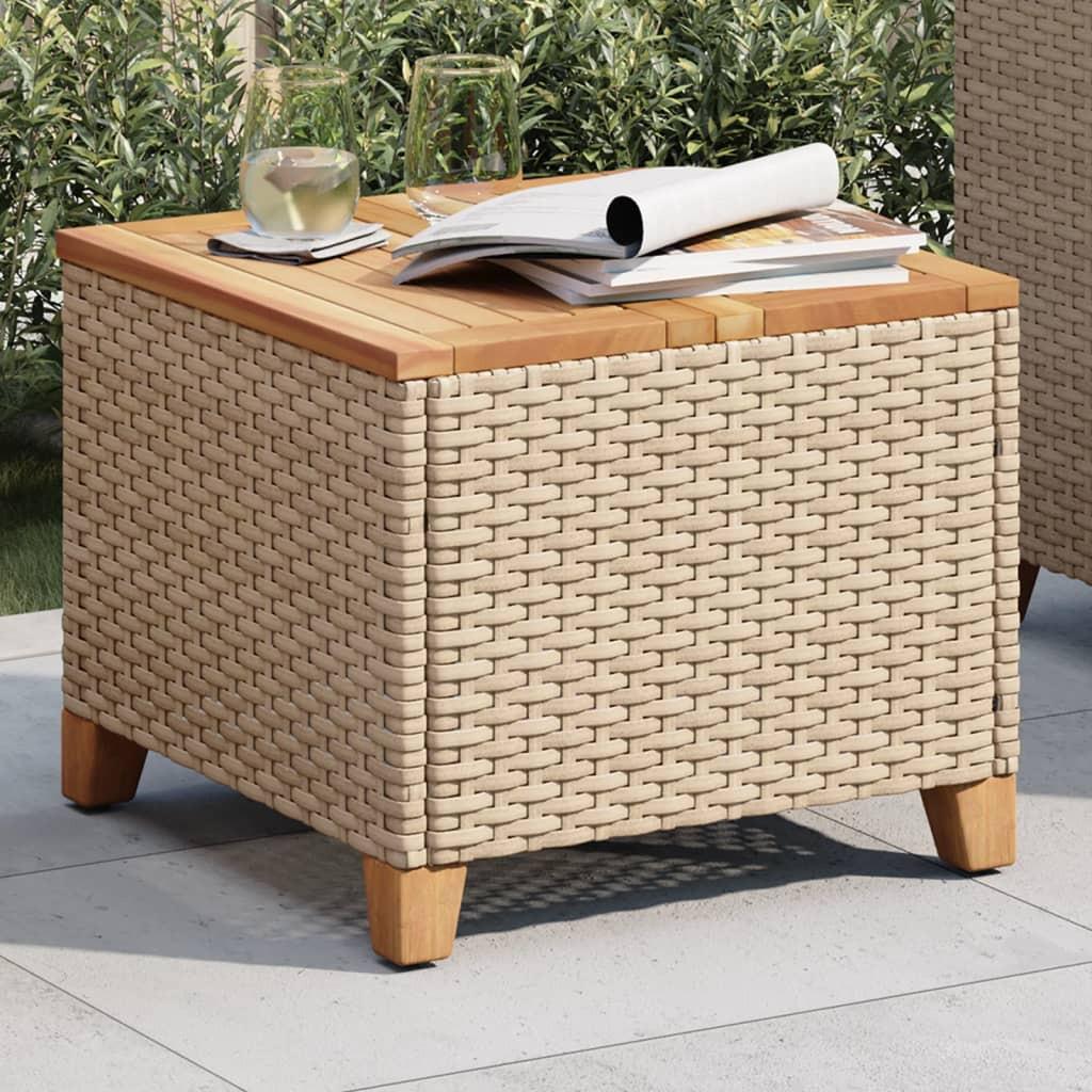 VidaXL Gartentisch poly-rattan  