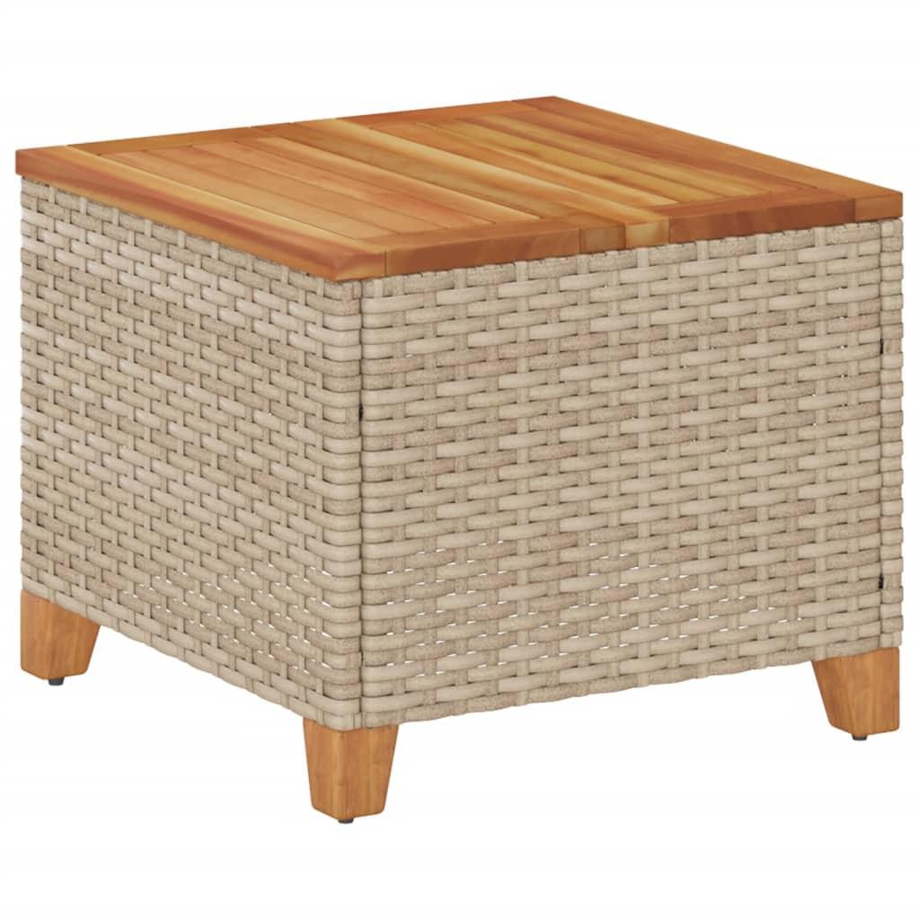 VidaXL Gartentisch poly-rattan  