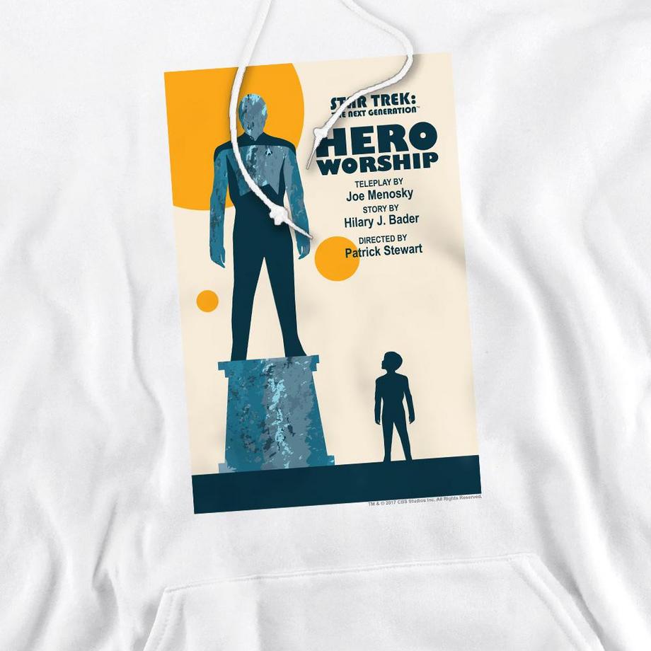 Star Trek The Next Generation Season 5 Episode 11 Felpa con cappuccio  