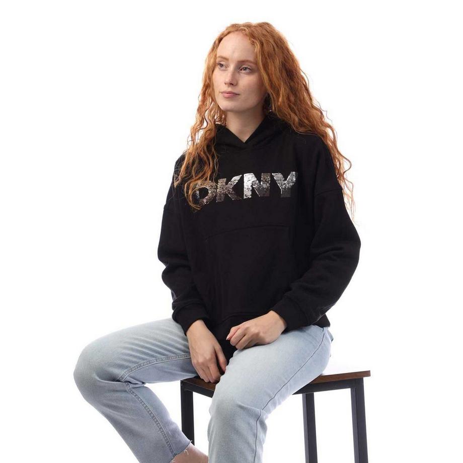 DKNY  Sweat à capuche motiftyle logo 