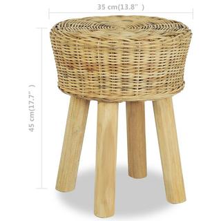 VidaXL  Hocker holz 