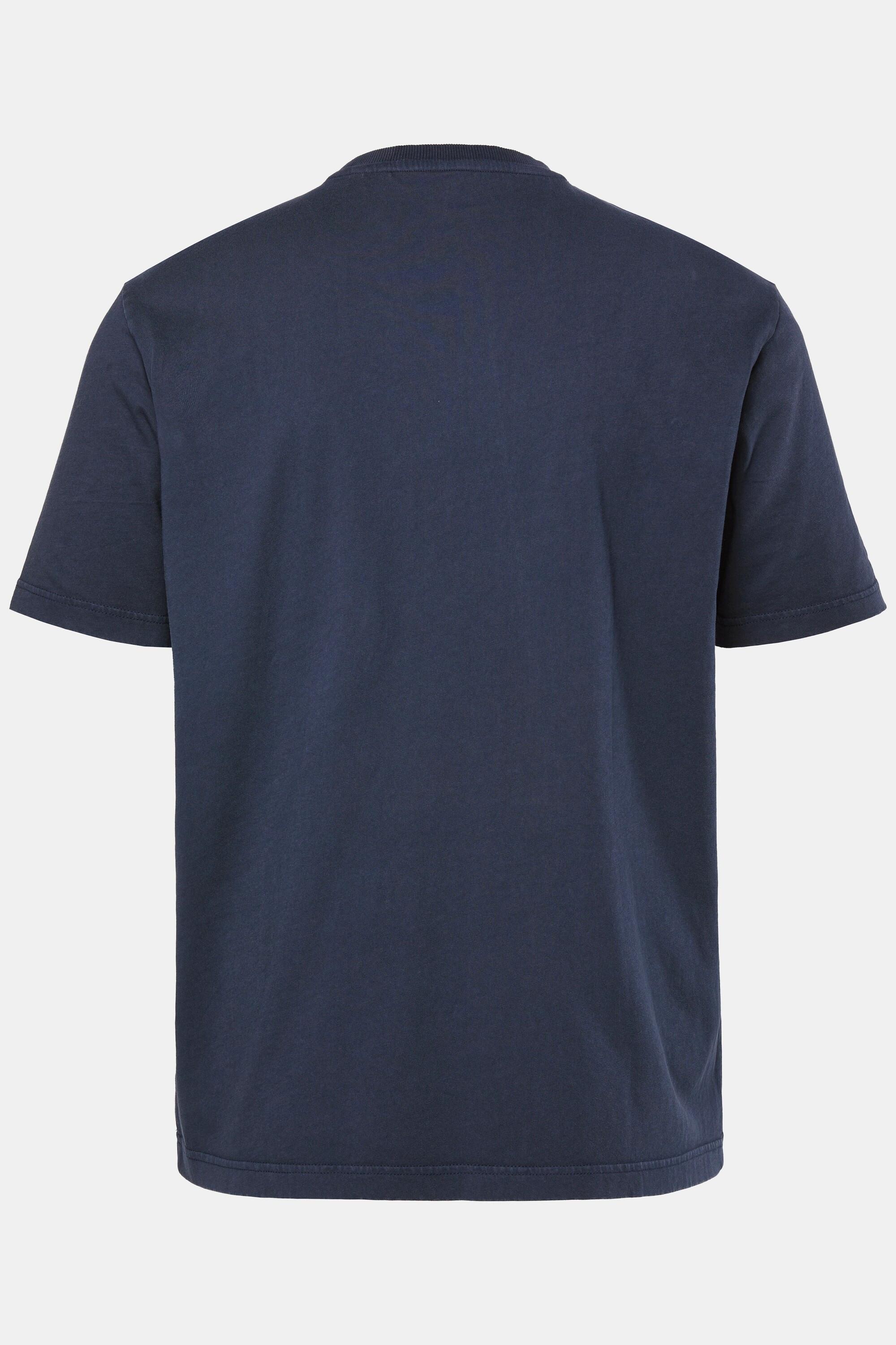 JP1880 Halbarm T-Shirt Brustprint Vintage Look  