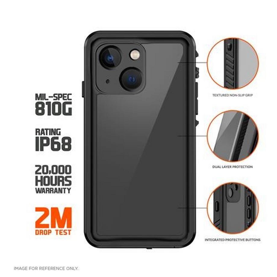 EIGER  Eiger iPhone 14 Plus Outdoor-Cover Avalanche Schwarz (EGCA00401) 