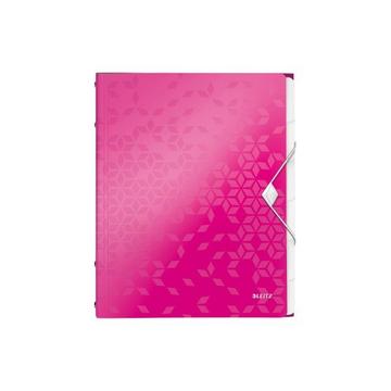 LEITZ Ordnungsmappe WOW PP A4 46330023 pink 6-teilig
