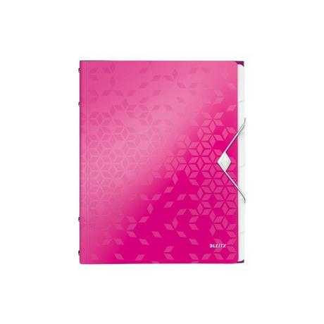 Leitz LEITZ Ordnungsmappe WOW PP A4 46330023 pink 6-teilig  