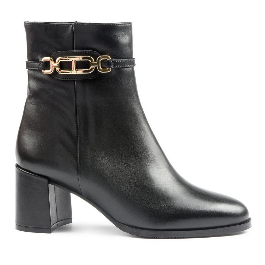 Konstantin Starke 8545 Bottines à Talon avec Chaîne Décorative  