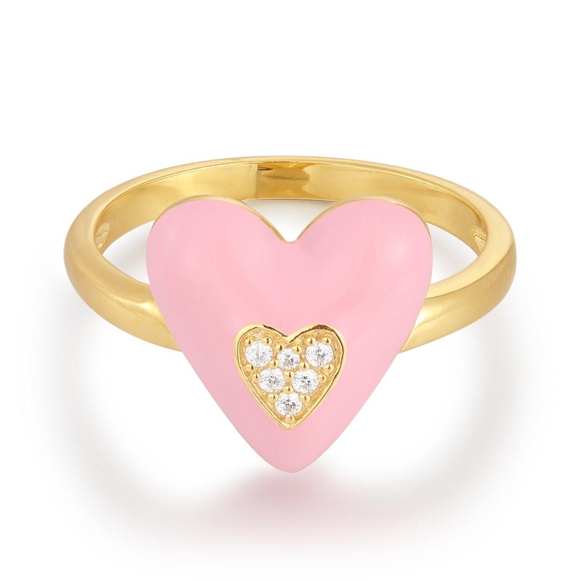 Glanzstücke München  Femme Bague Coeur 