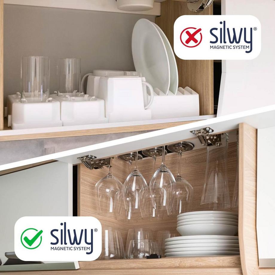 Silwy Magnet-Porzellan-Bowls  