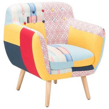 Fauteuil en Polyester Boho MELBY