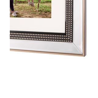 Beliani Cornice per 3 foto en Vetro Glamour DALABA  