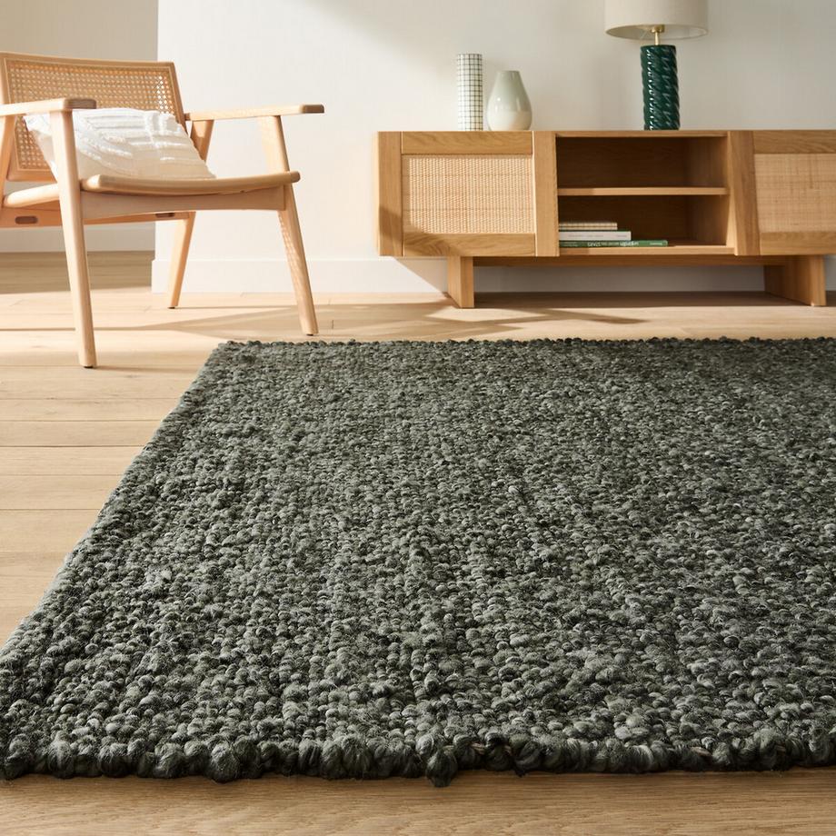 La Redoute Intérieurs Teppich Hamea mit Strick-Effekt  
