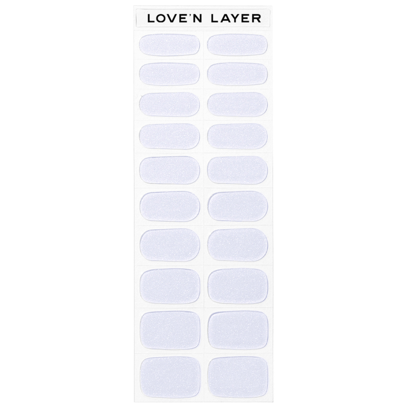 Lovenlayer  Autocollants pour ongles Ocean Pearl Blue 