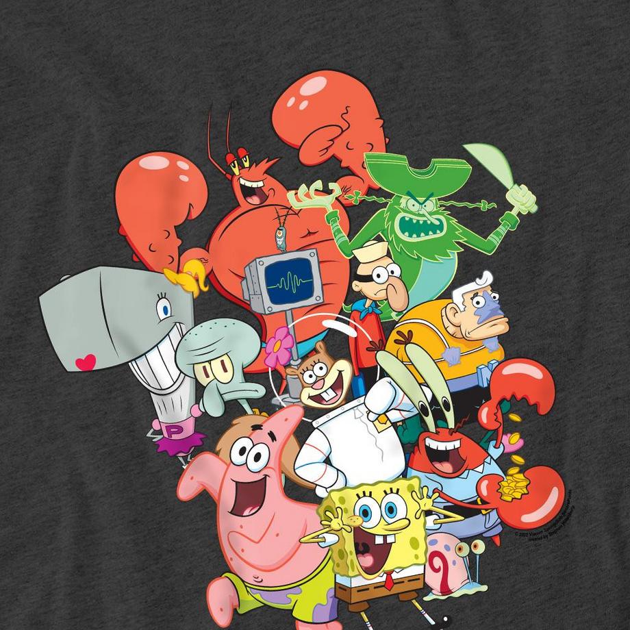 Nickelodeon  The Whole Gang Maglietta 