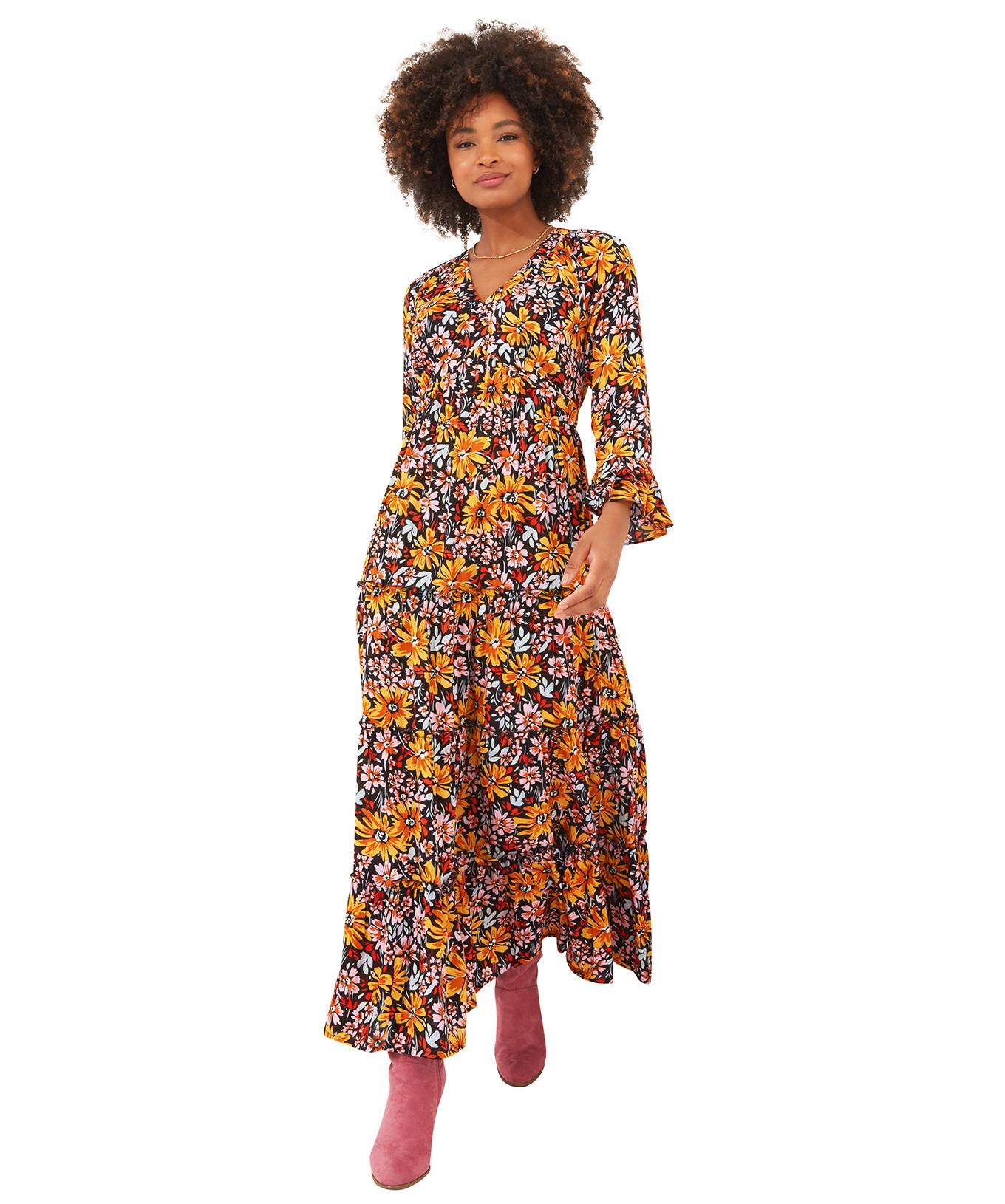 Joe Browns  Blumiges Relaxtes Maxikleid 