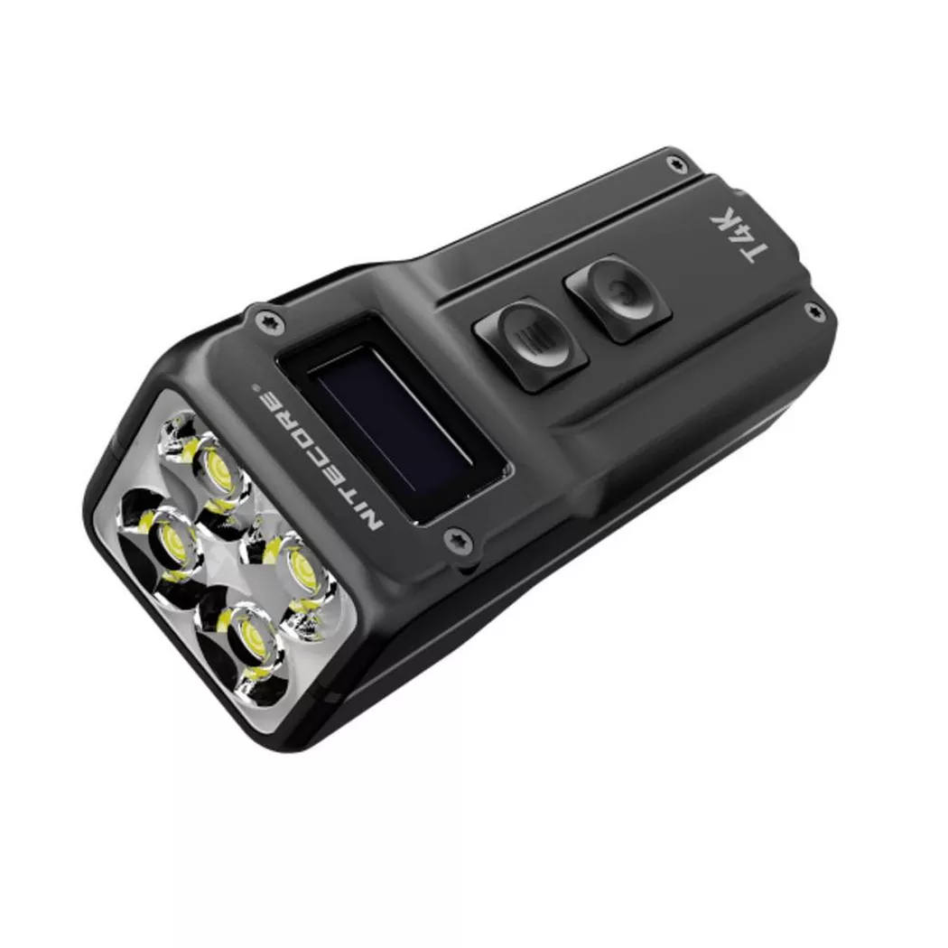 NiteCore NC-T4K T-Series Torch 4000 lm USB-C Rechargeable Keychain...