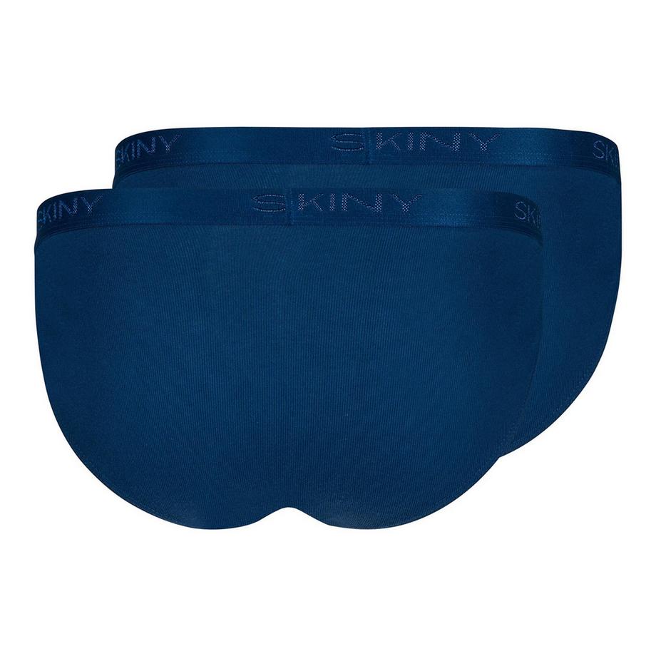 Skiny Lot de 2 Slips Confortables  