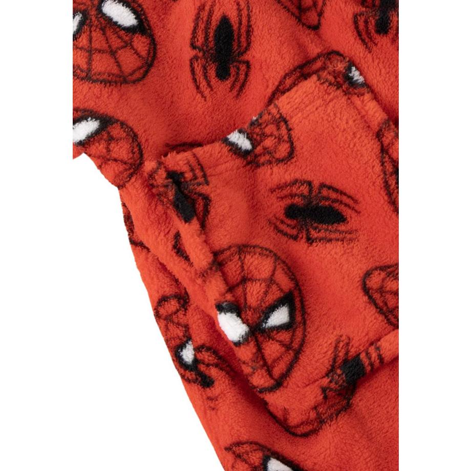 Disney Peignoir Enfant Spiderman en Polaire à Capuche  