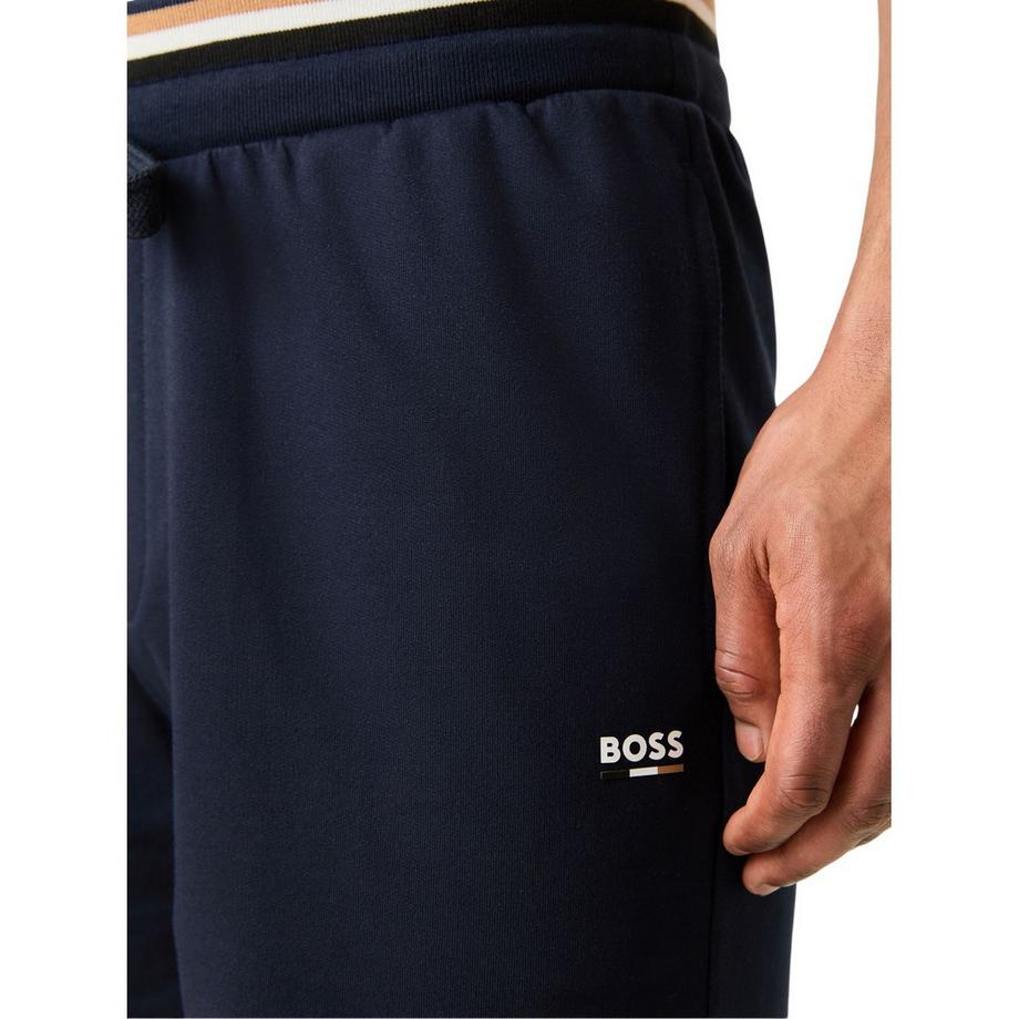 BOSS Pantaloncini Sportivi A Strisce In Pile  