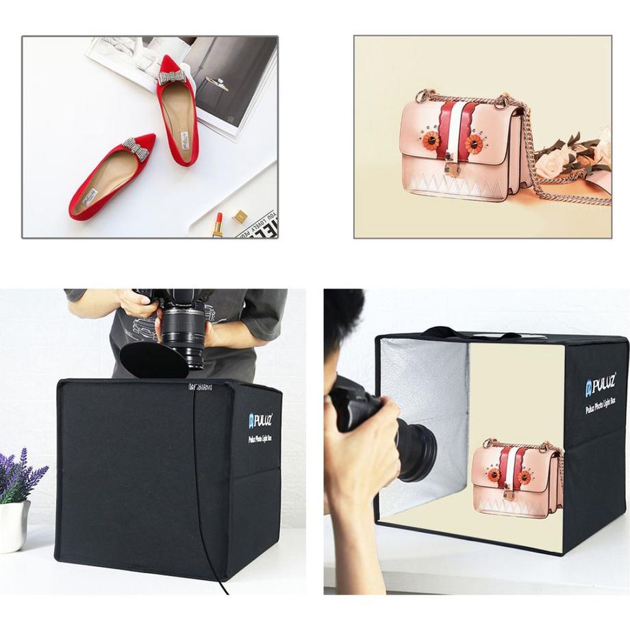 Puluz  studio photo avec éclairage LED intégré 