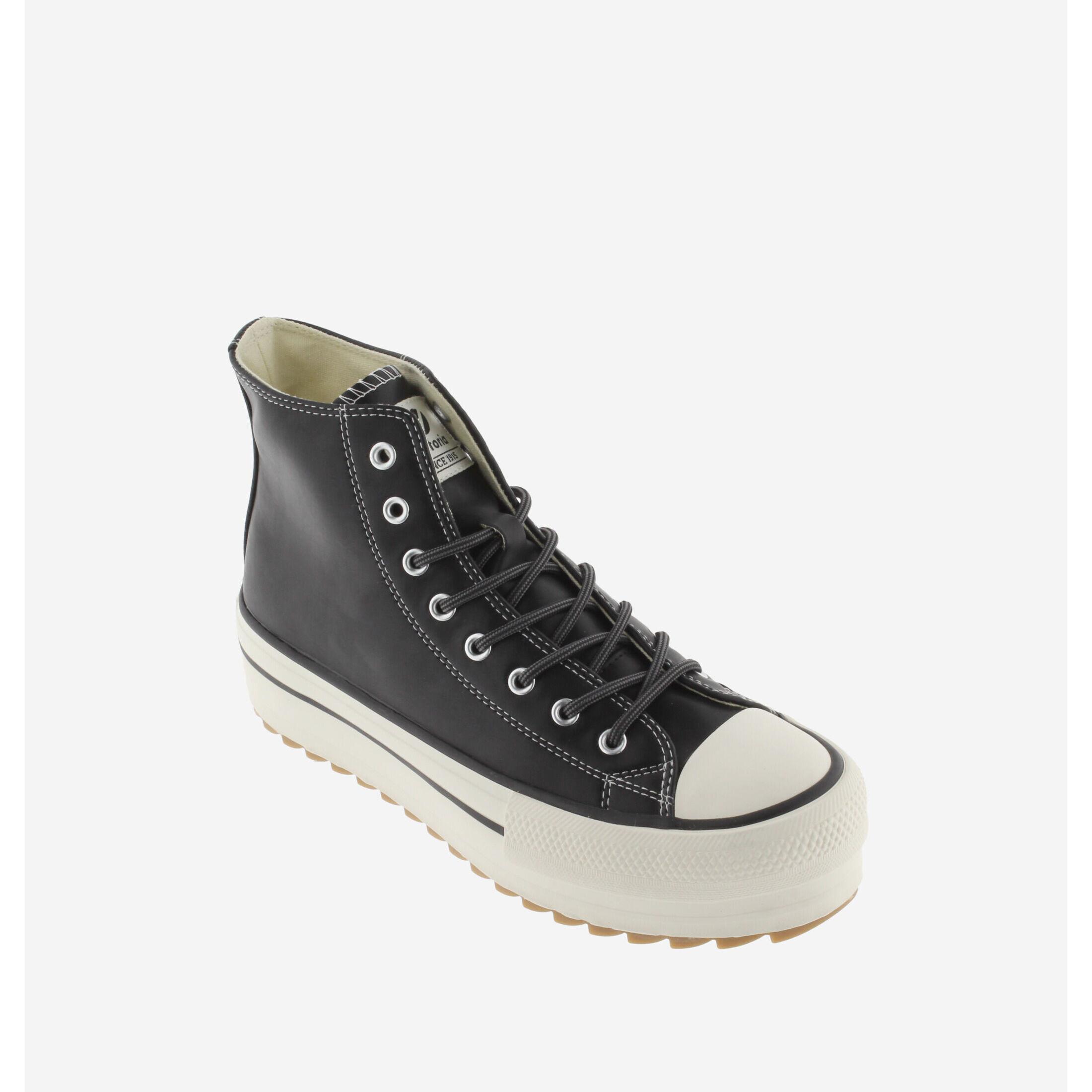 Victoria  baskets montantes double faux cuir tribu sierra 