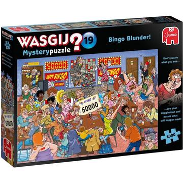 Jumbo Spiele GmbH 19182 Wasgij Mystery 19: Bingo (1000 Teile)