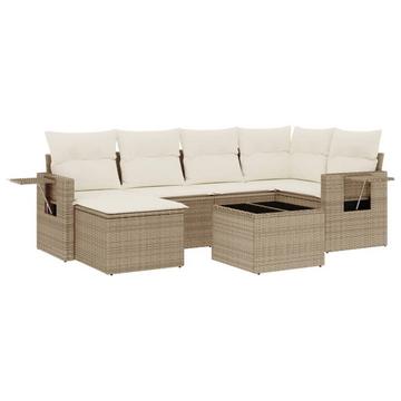 Garten sofagarnitur poly-rattan