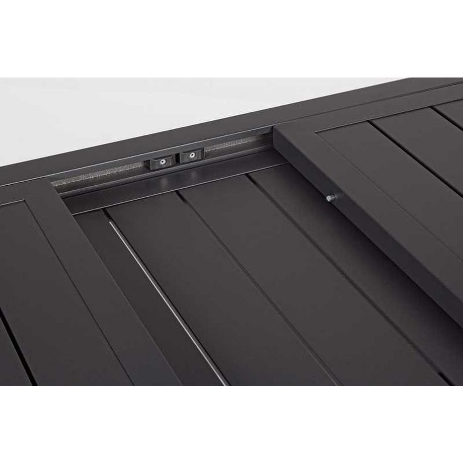 mutoni Gartentisch Hilde ausziehbar 140-210x77 LD34 anthrazit  